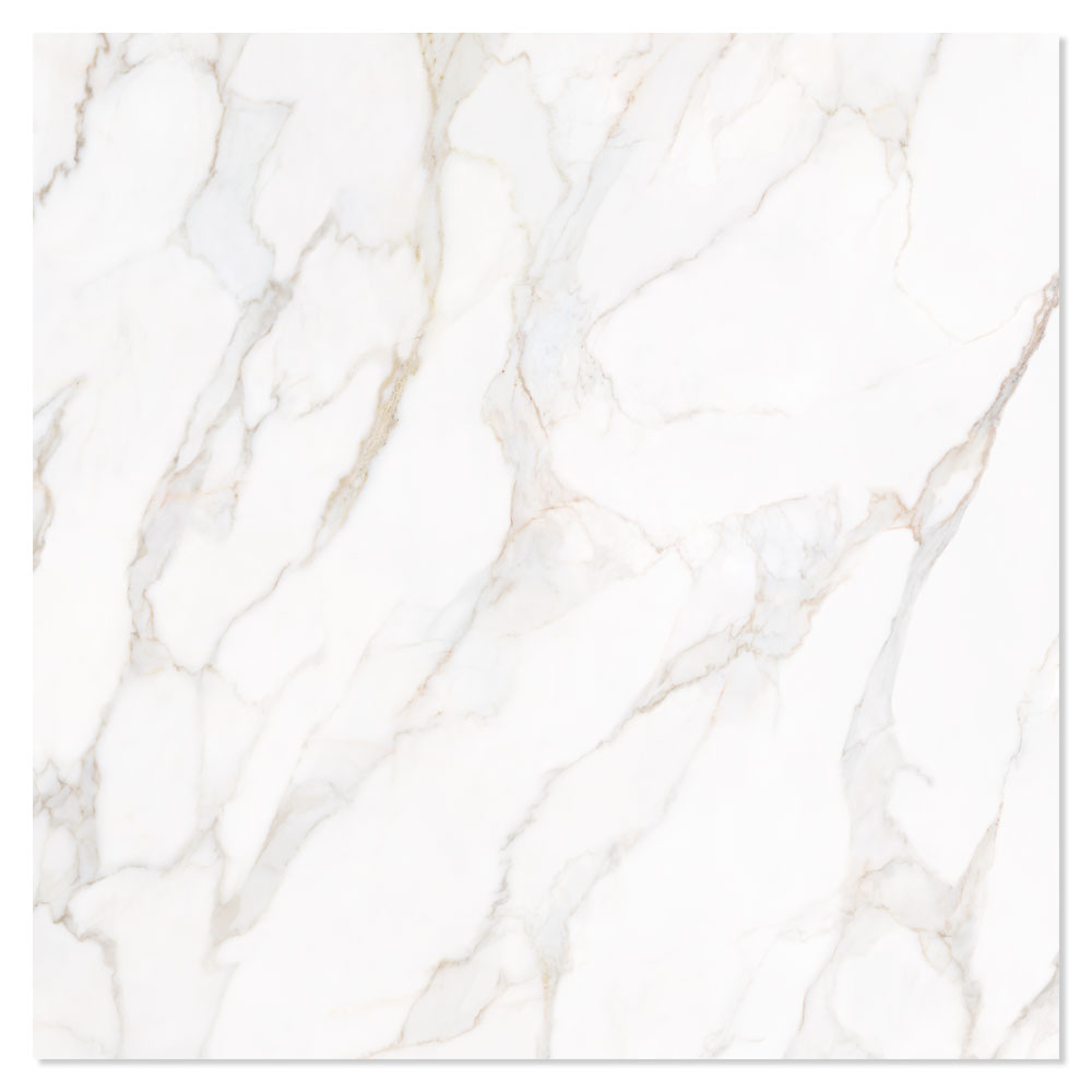 Marmor Gulvflis Via Appia Hvit Matt 120x120 cm